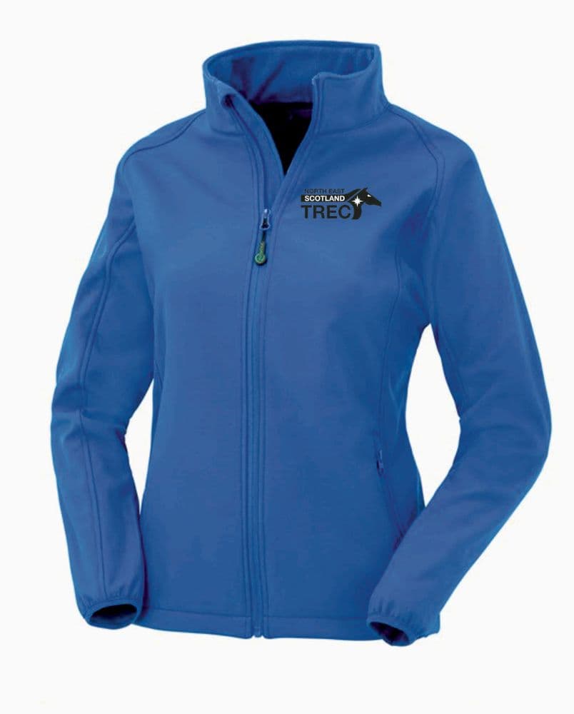 Ladies Royal soft shell jacket North East Scotland TREC R901F