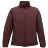 Ladies SN111 Burgundy soft shell BBRC