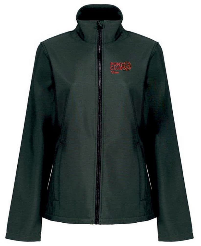 Ladies SN131 Bottle soft shell jacket Vine Pony Club