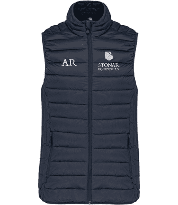 Ladies Stonar BTEC Navy Padded Gilet - KB6114