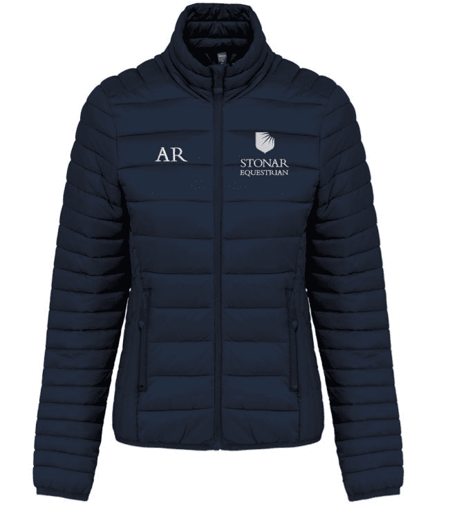 Ladies Stonar BTEC Navy Padded Jacket - KB6121