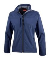 Ladies Trent Park  Navy Softshell Jacket R121F