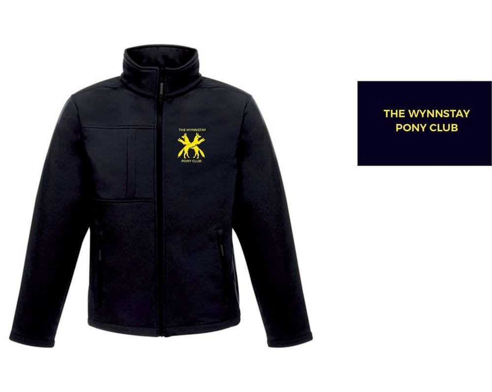 Ladies Wynnstay PC Navy Soft Shell Jacket RG195