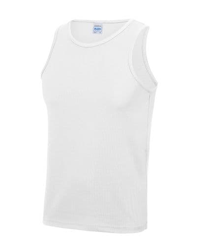 Lamerton PC Men's White cool vest JC007