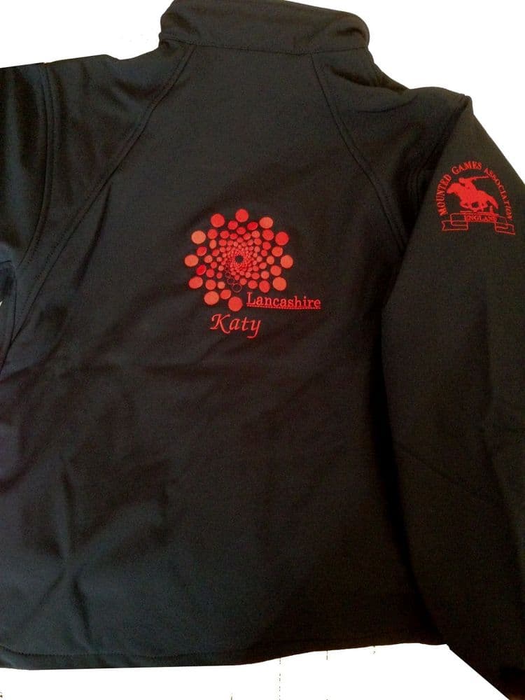 Lancashire MGA NavyJunior Softshell Jacket R121j