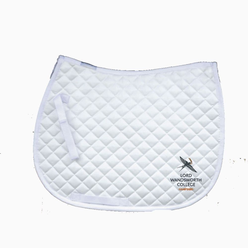 Lord Wandsworth College White GP Saddlecloths