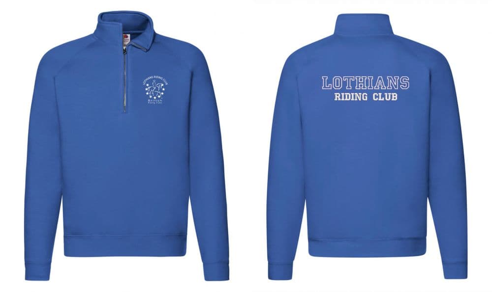 Lothians RC Royal Quarter Zip Sweatshirt - SS830