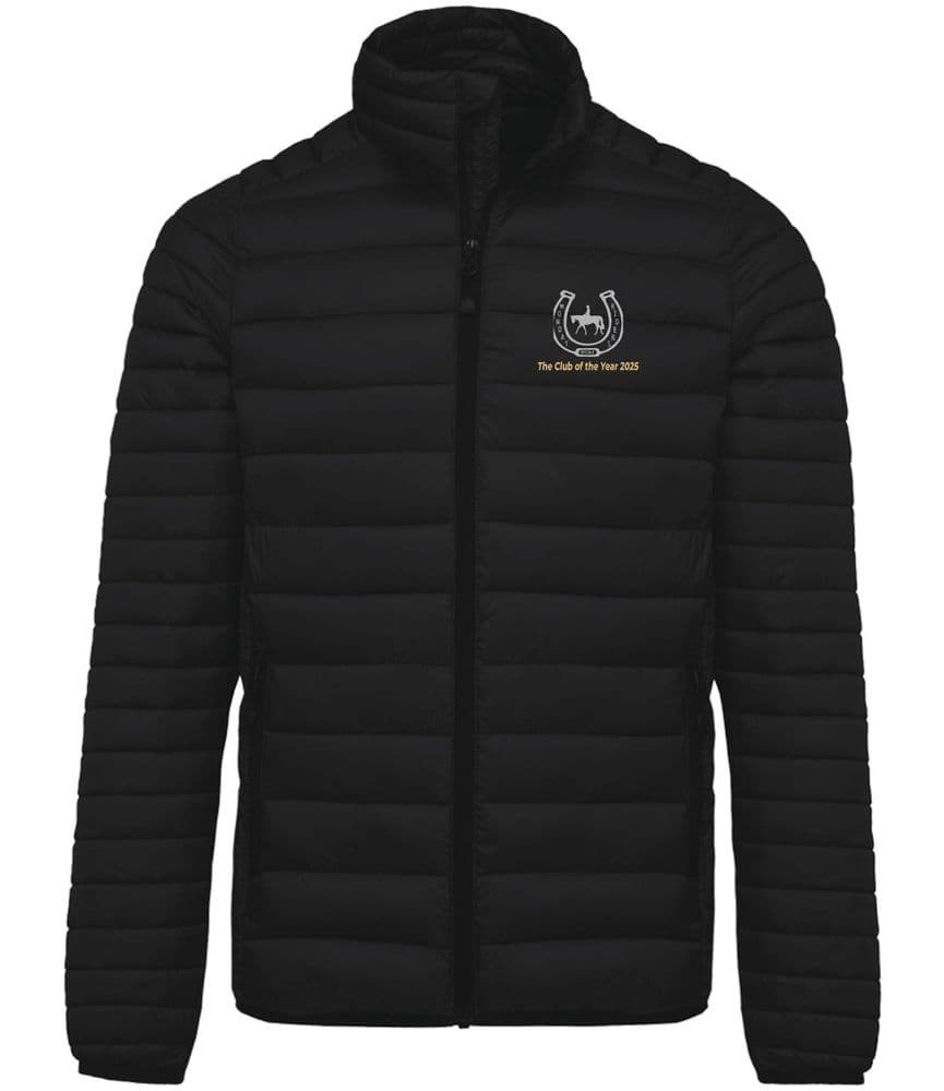 Men's Monday Riders Black Padded Jacket - KB6120