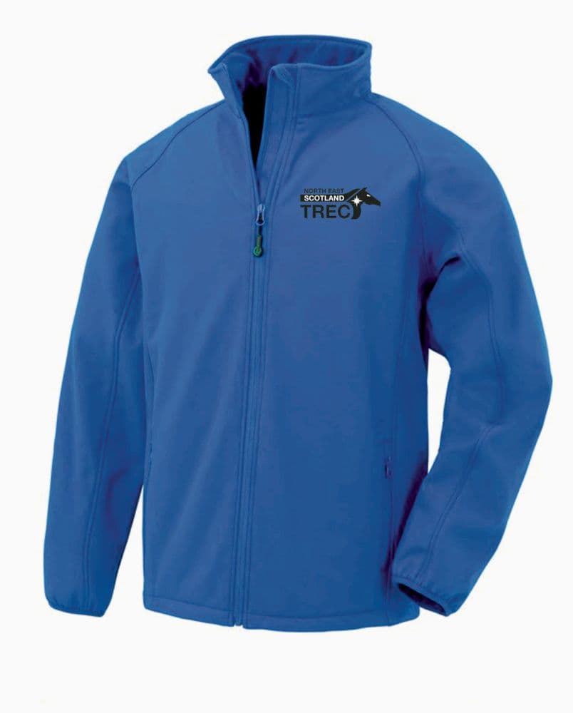 Men's Royal North East Scotland TREC soft shell jacket R901M