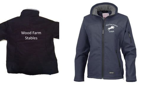 Men's Woodfarm Stables soft shell jacket -