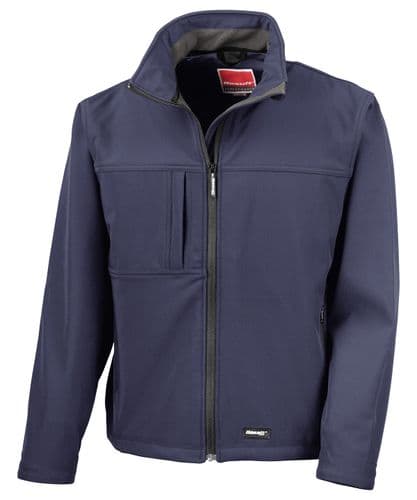 Mens Bishops Riding Club  Navy Softshell Jackets