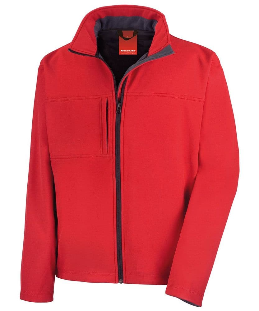 Mens Red Cheshire Hunt North Softshell Jackets R121M