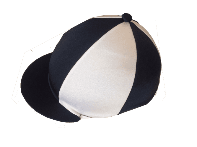 Minchinhampton Navy /White Quartered Hat Silk