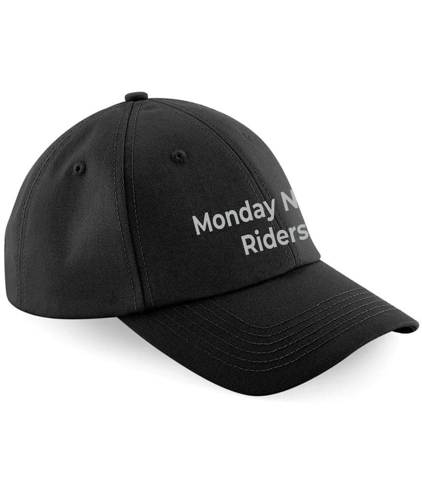 Monday Riders Black Cap - BB59