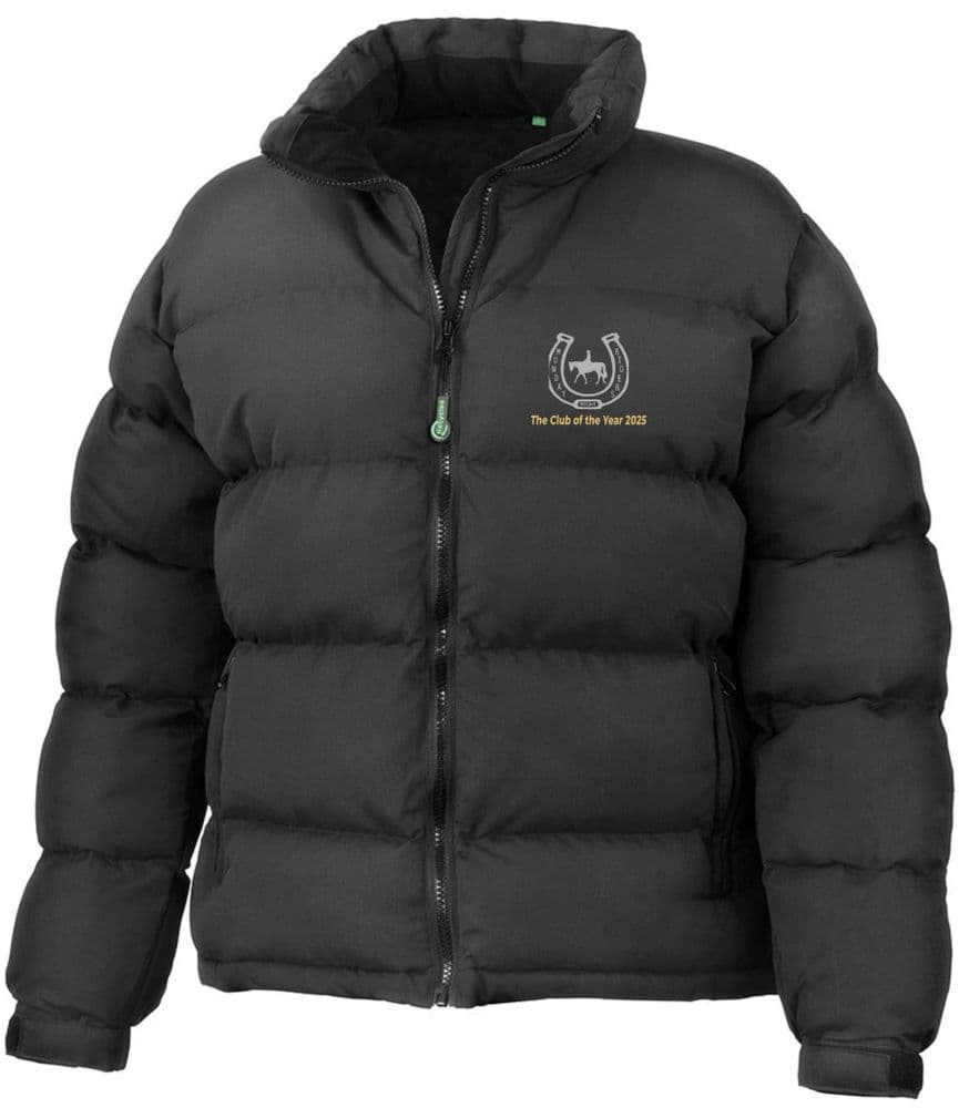 Monday Riders Black Puffa Jacket - RS181