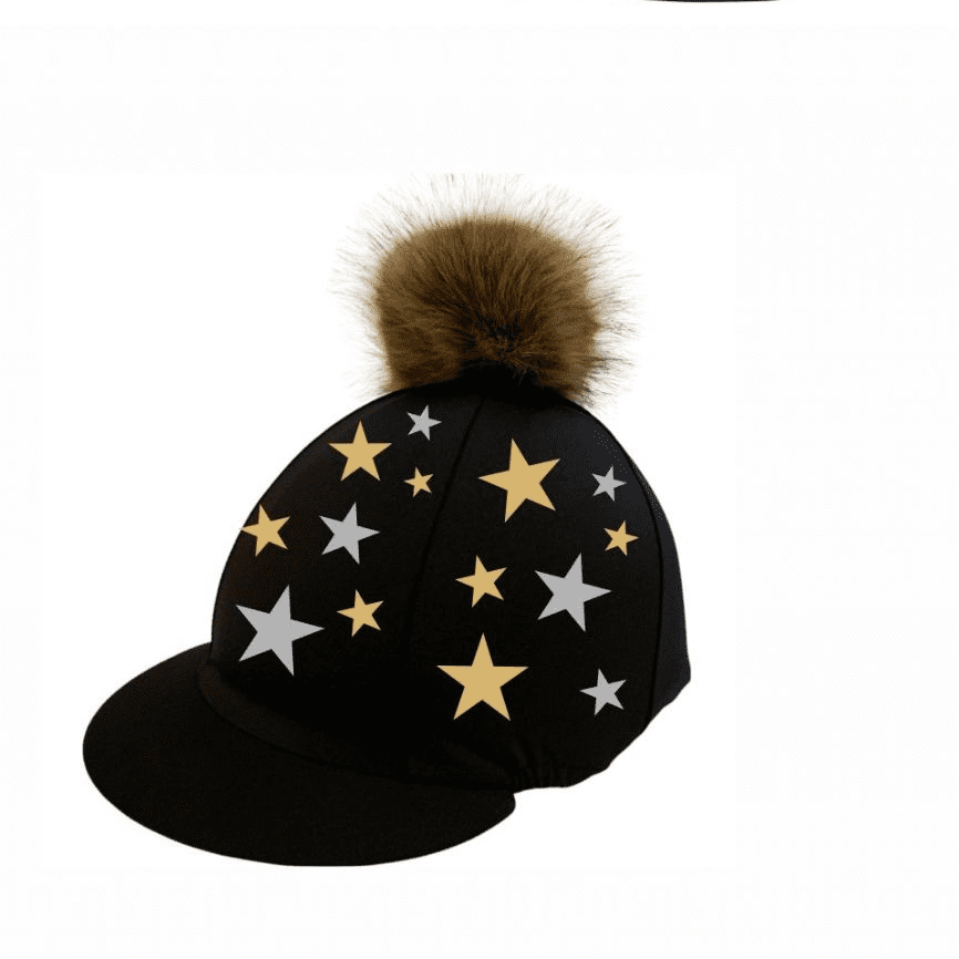 Monday Riders Club Black silk with scattered gold/silver stars (1)