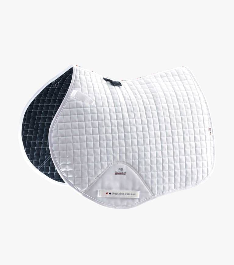 Morpeth Hunt PC  Premier Equine  White Close Contact Saddlecloths