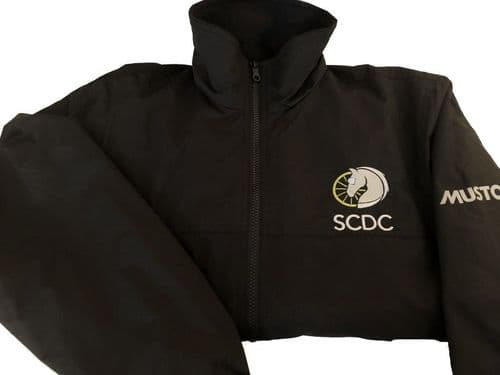 Musto black snug blouson  jacket Southern Carriage Driving club