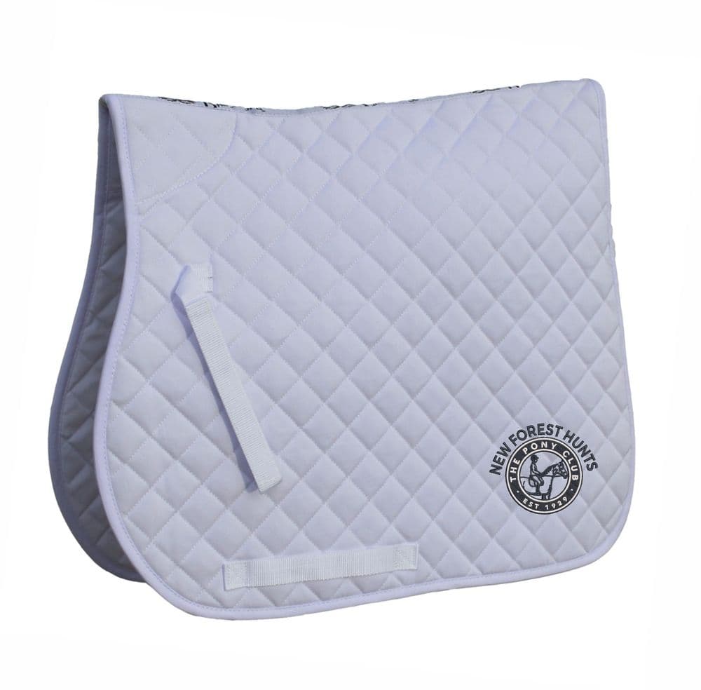 New Forest Hunts PC  White GP Saddlecloth