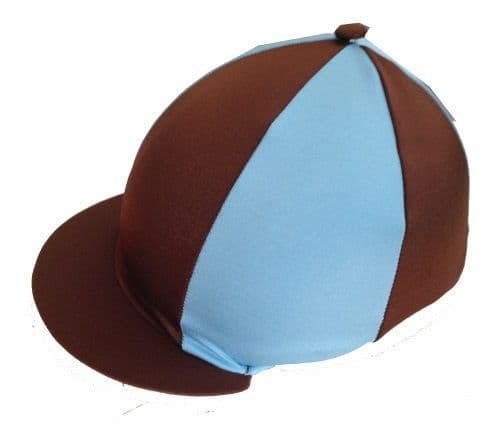 NEWMARKET & THURLOW Pale Blue & Chocolate Brown quarters