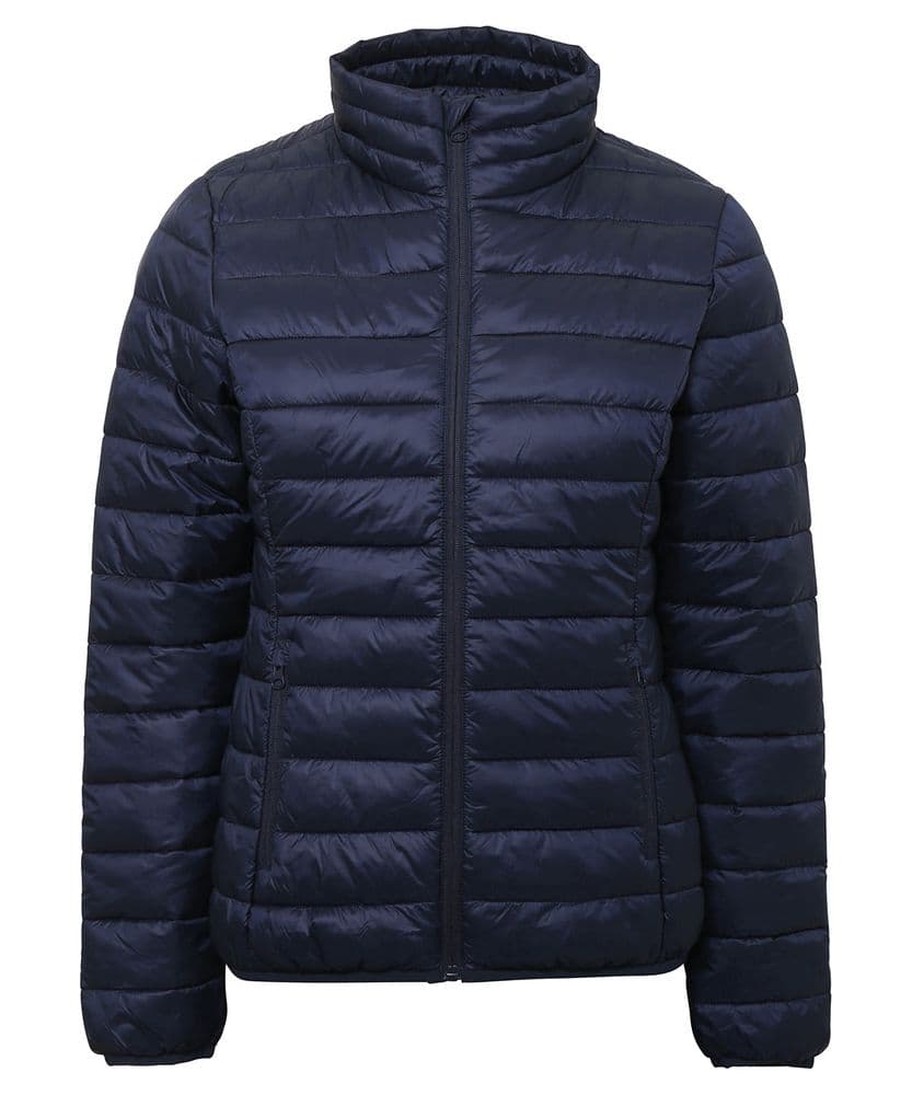 North Cornwall PC Ladies Navy padded jacket TS30F
