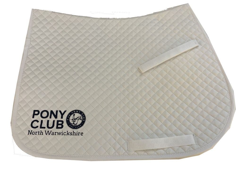North Warwickshire GP White Saddlecloth