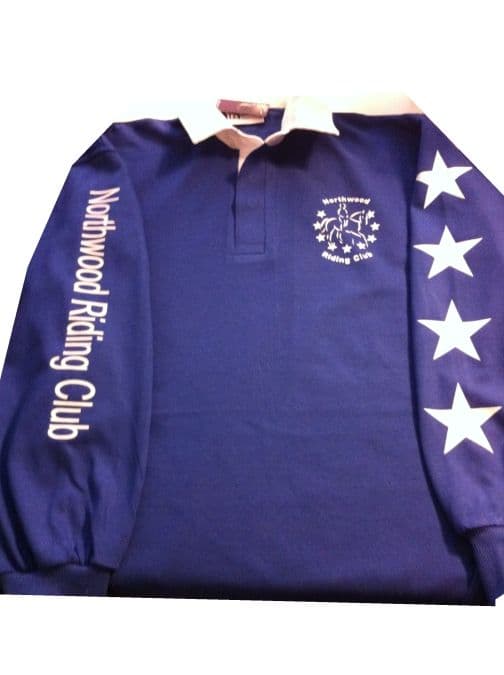 Northwood Riding Club Royal Rugby Shirts