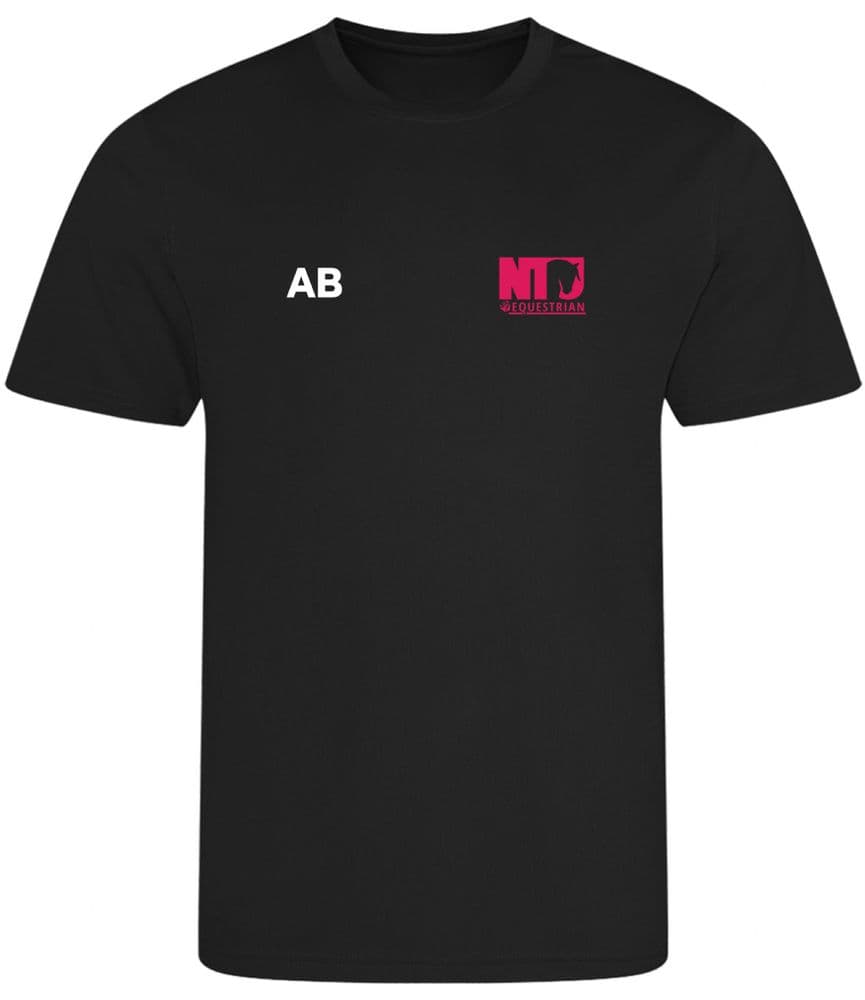 Nottingham Trent University Black Cool T-shirt - JC001