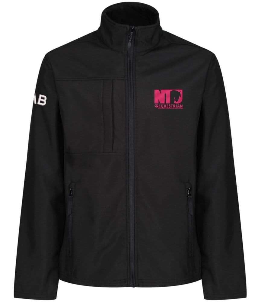 Nottingham Trent University Black Softshell Jacket - RG191