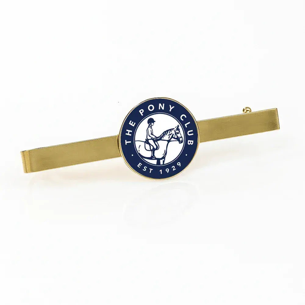 Official Pony Club Enamel Stock Pin - Gold
