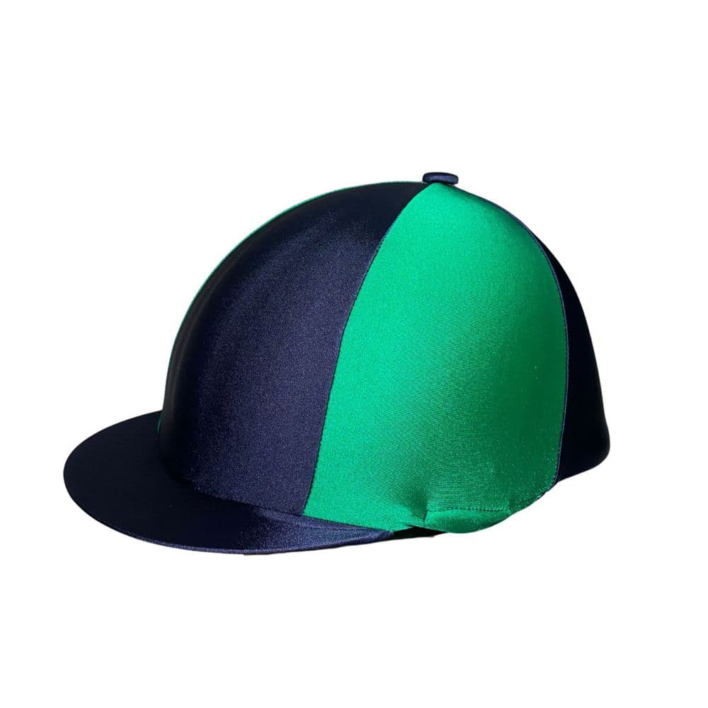 Old Surrey & Burstow PC Navy/Emerald Panelled Hat Silk