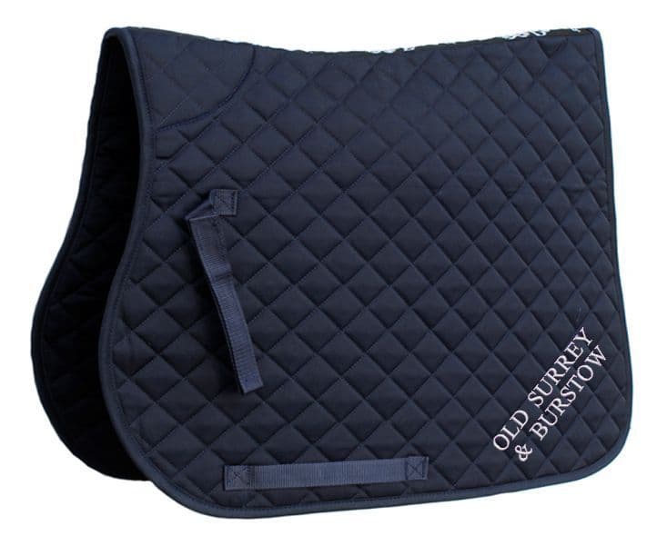 Old Surrey & Burstow PC Navy GP Saddle Pad