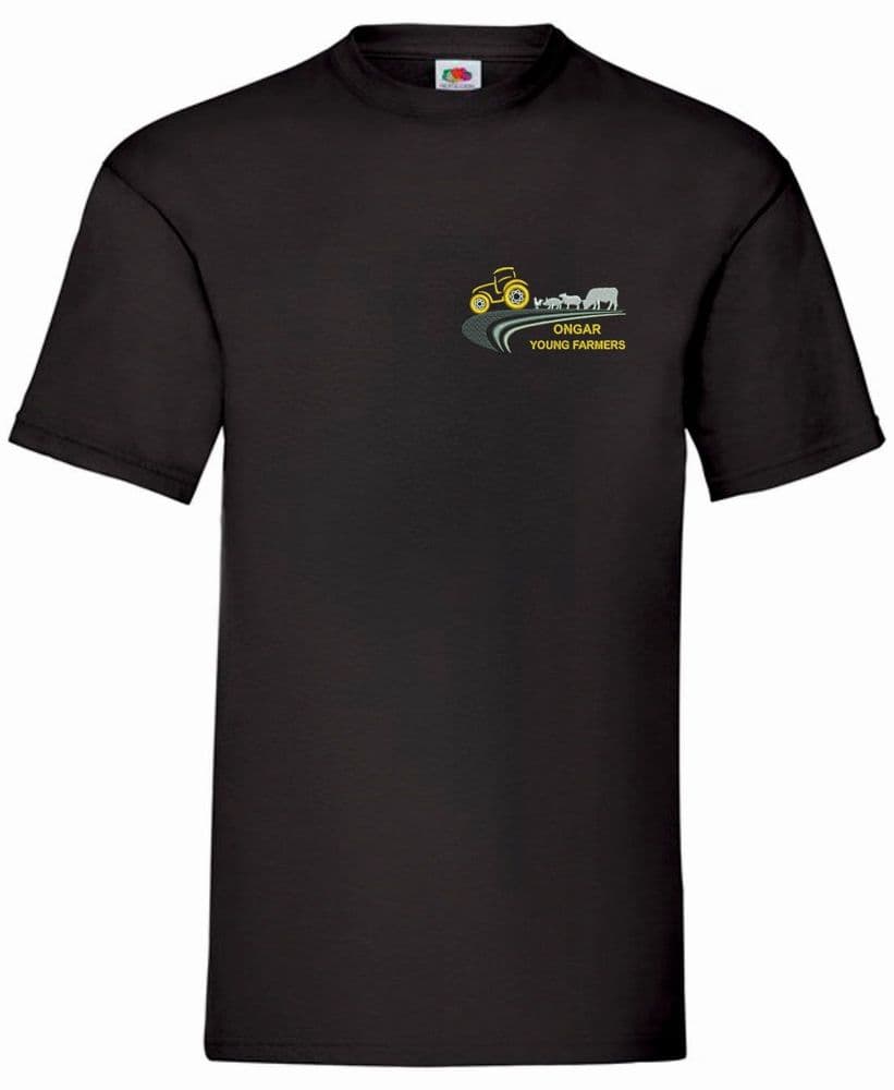 Ongar YFC Black Adult T-Shirt SS030