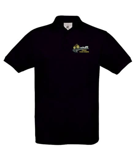 Ongar YFC  Black  Polo Shirt BA301