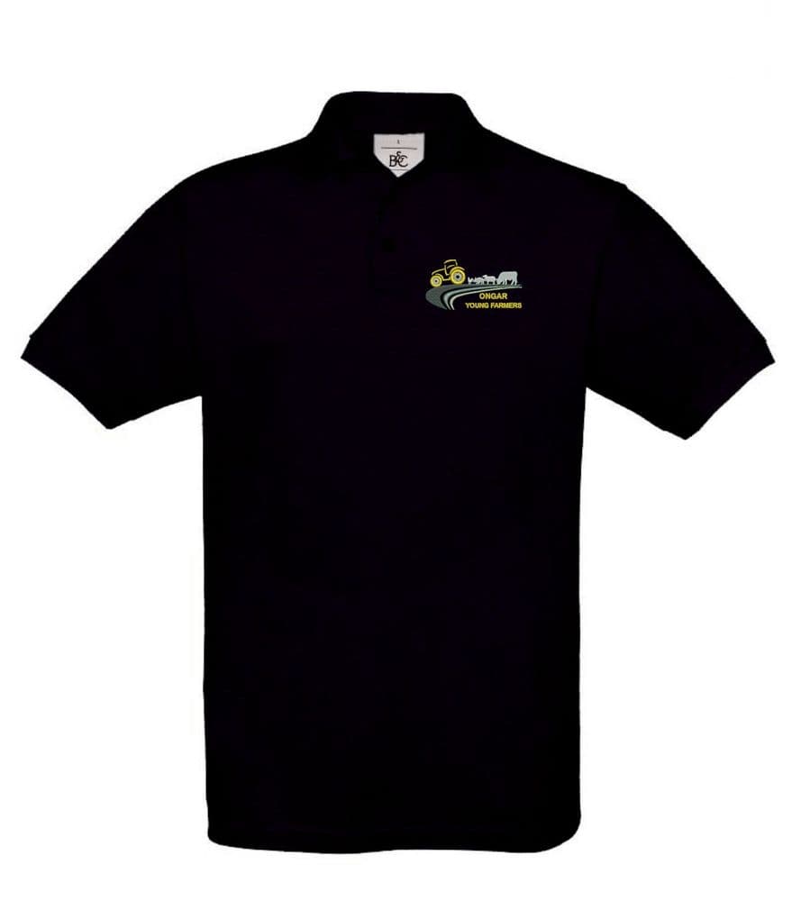 Ongar YFC Black Polo Shirt BA301