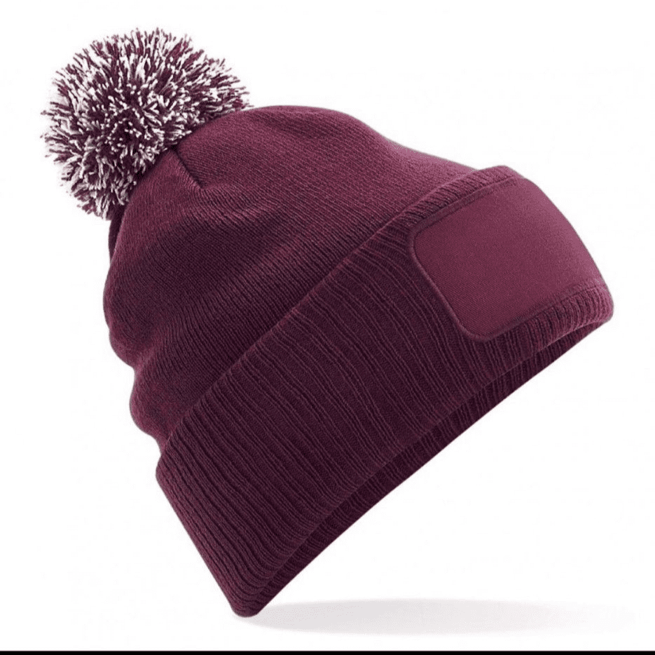 Peebles and Tweeddale Burgundy BB443 Beanie