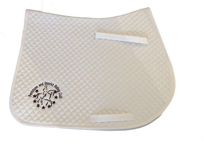 Penistone and District RC White GP Saddlecloth