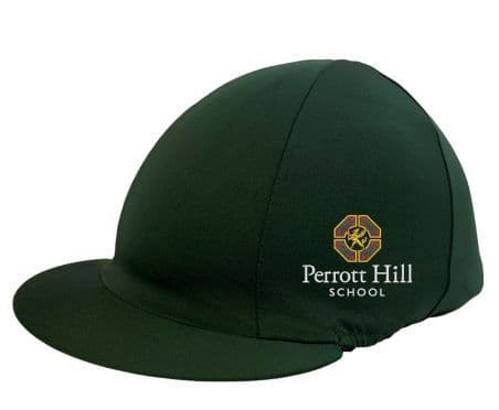 Perrot Hill School Bottle Hat silk with Button