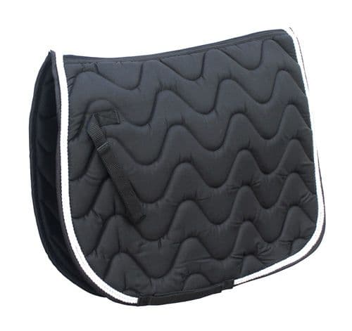 Personalised Black GP Saddlecloth 1