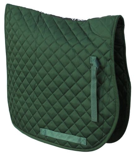 Personalised Bottle Green GP Saddlecloth (1)