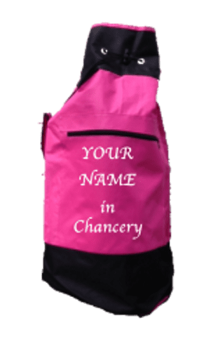 Personalised Kit Bag - Pink