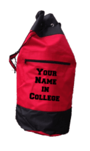 Personalised Kit Bag - Red