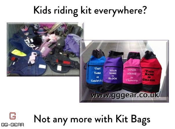 Personalised Kit Bag - Red/Pink