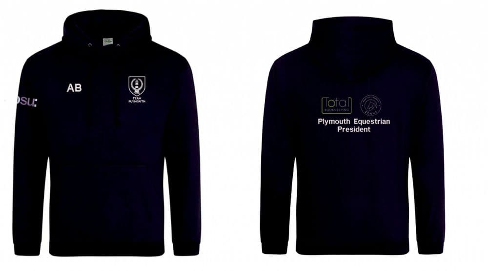 Plymouth University Navy Hoodie - JH001