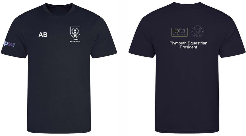 Plymouth University Unisex Sport T-shirt - JC001