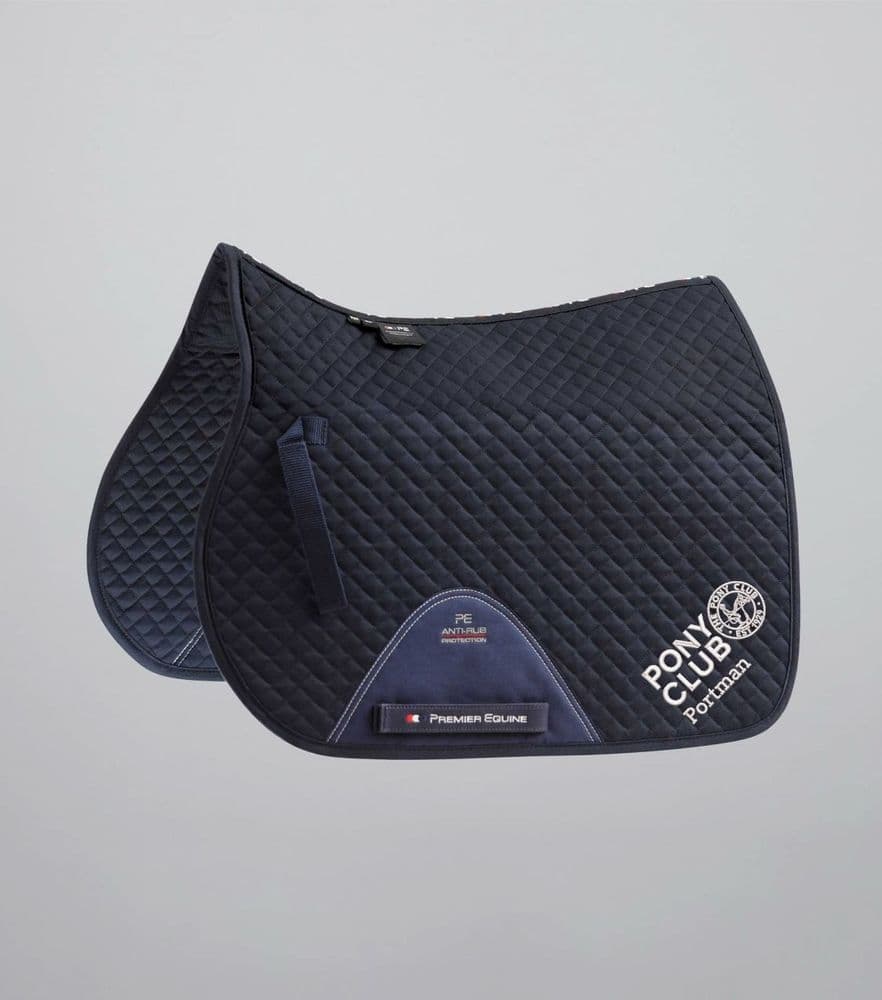 Portman PC  PONY  GP Premier Equine Navy  Saddlecloth