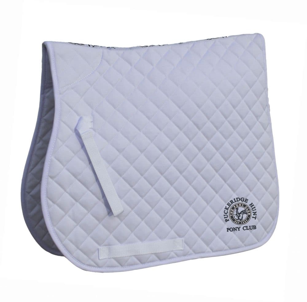 Puckeridge PC  GP white saddlecloth
