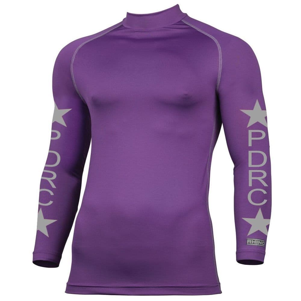 PURBECK DISTRICT RIDING CLUB Adults Purple Base Layer