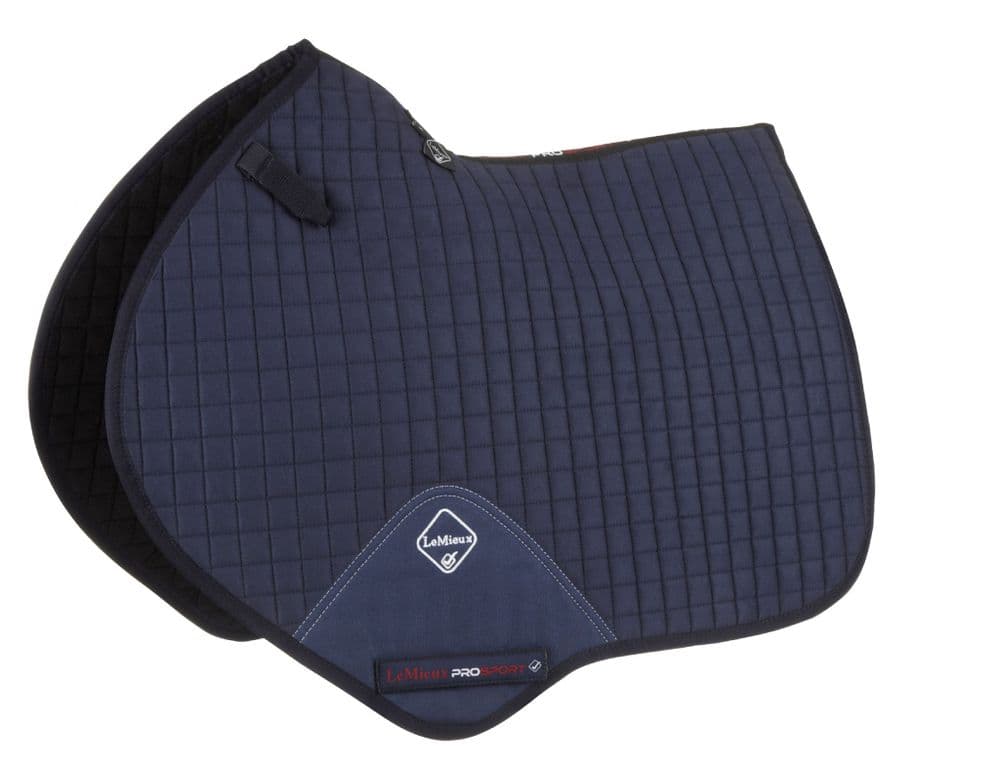 Ratcliffe College LeMieux FULL size navy CC Jump Pad with trim