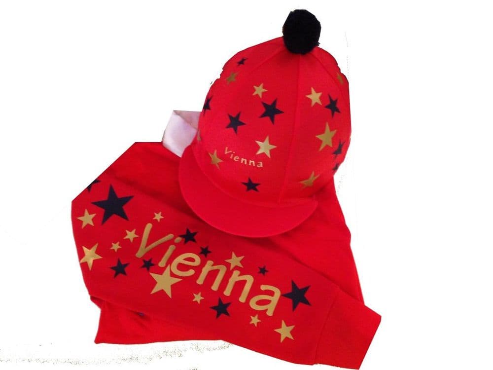 Red Rugby Shirt & Matching Silk